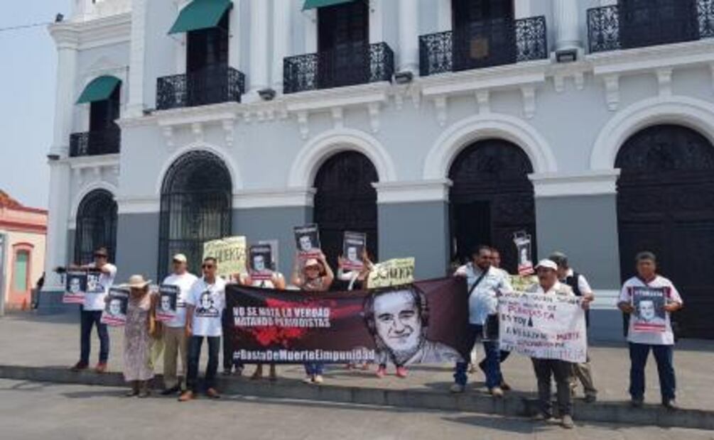Periodistas exigen esclarecer asesinato de Juan Carlos Huerta en Tabasco