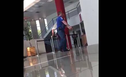 Captan video de disparos en interior de la Fiscalía de Jalisco