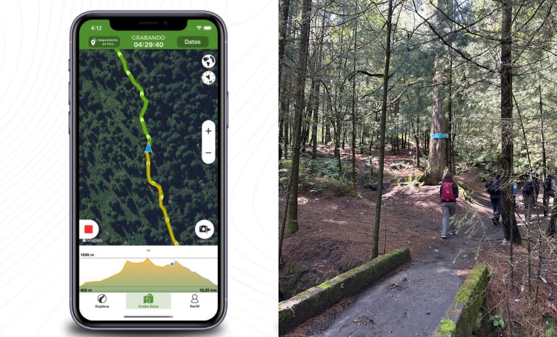 Conoce Wikiloc, la herramienta fundamental para los excursionistas. Imagen: especial / Ammy Ravelo