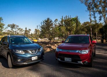 Nissan X-Trail vs Mitsubishi Outlander, batalla nipona