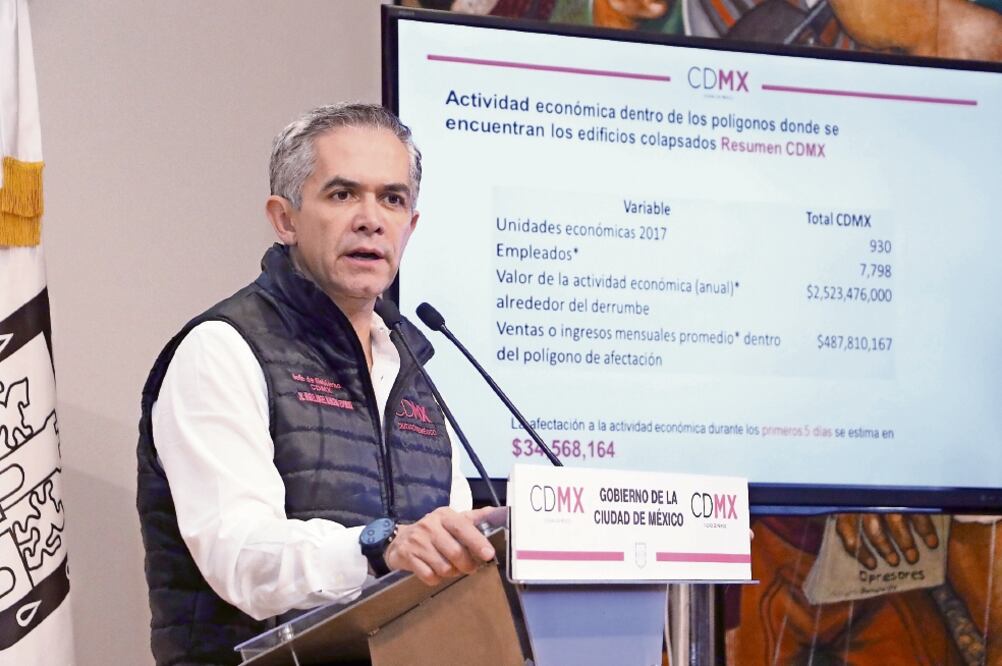 El jefe de Gobierno, Miguel Ángel Mancera, aseguró que se otorgarán créditos a pequeñas y medianas empresas para reactivar la actividad económica. (Foto: ESPECIAL)