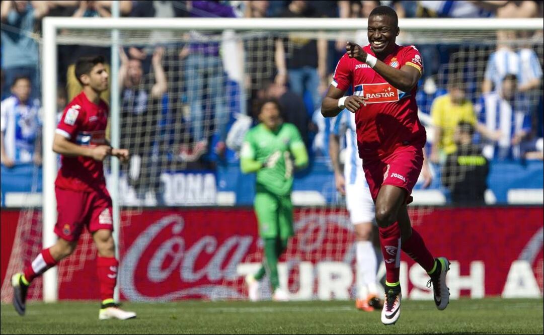 Papa Kouly Diop anotó en la red del meta mexicano al minuto 11 (Foto: EFE) 