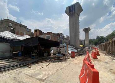 Vecinos de Álvaro Obregón toman obras del Tren Interurbano; exigen dictámenes de riesgo y seguridad