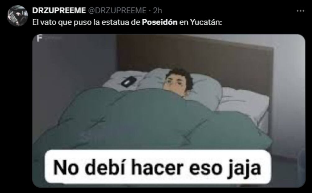 Memes Poseidón. Foto: Captura de pantalla