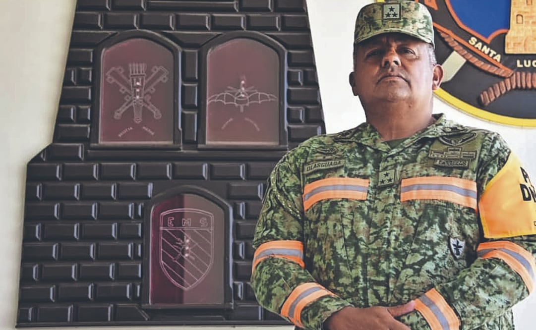 Manuel Adolfo Sánchez Olascoaga, el coronel de zapadores del Estado
Mayor. Foto: Especial