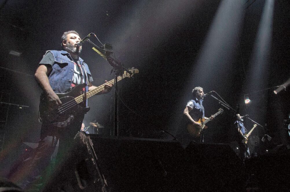 La banda se presentó en la Carpa Astros (ADRIAN HERNANDEZ. EL UNIVERSAL)