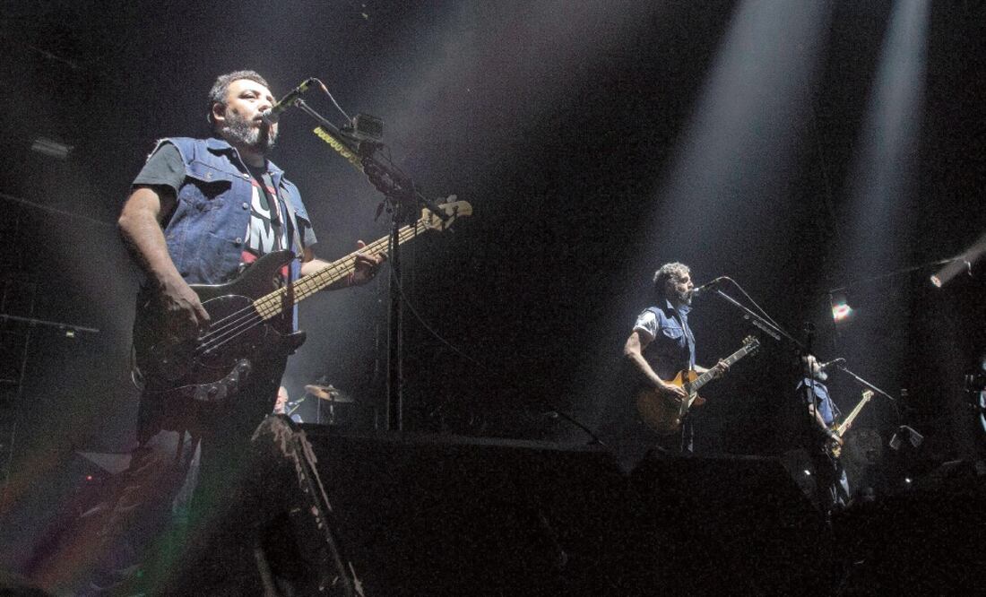 La banda se presentó en la Carpa Astros (ADRIAN HERNANDEZ. EL UNIVERSAL)