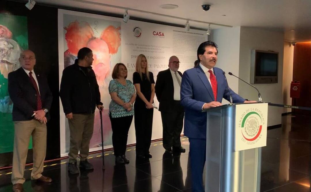 exposición en el Senado de la República. Foto: Especial