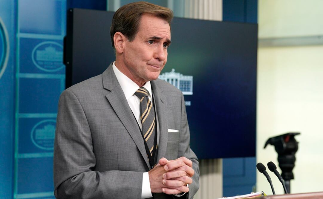 Director de Comunicaciones del Consejo de Seguridad Nacional, John Kirby en la Casa Blanca. Foto: EFE