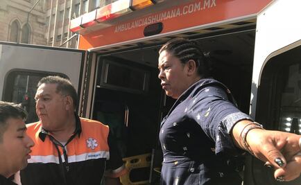 “El carro me arrastró con todo y mi nieta”, dice comerciante de Balderas