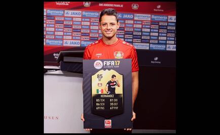 "Chicharito", en equipo ideal de FIFA 17'