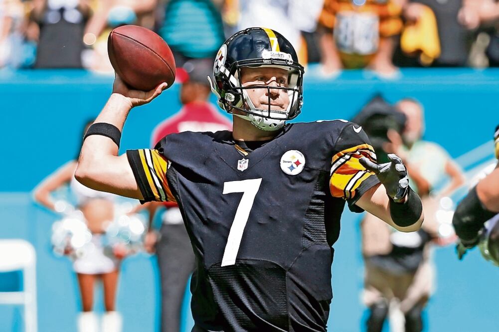 Ben Roethlisberger y sus Steelers llegan como campeones de la División Norte de la NFC (WILFREDO LEE. AP)