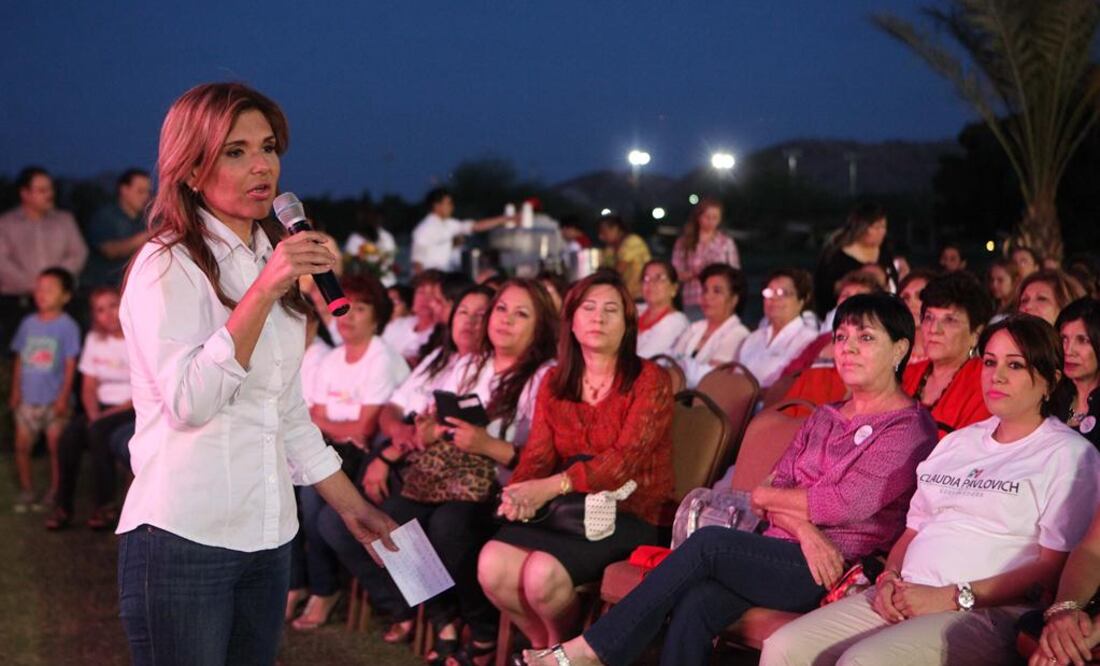 Claudia Pavlovich, candidata a la gubernatura de Sonora. FOTO: Archivo