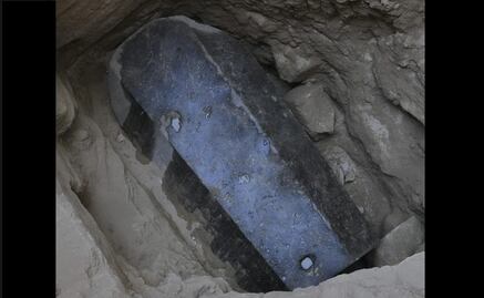 Hallan en Egipto sarcófago que lleva cerrado más de 2 mil años