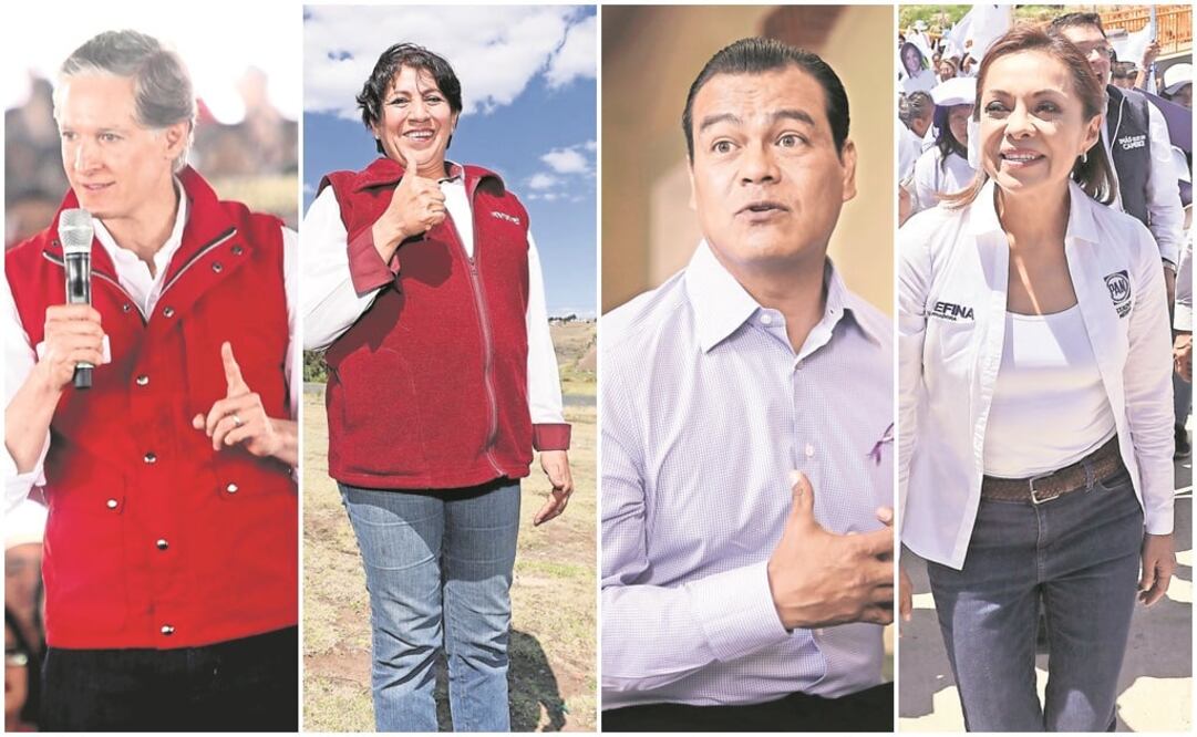 Candidatos al gobierno del Estado de México (ESPECIAL)