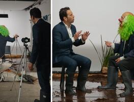 Brozo y Loret hallan "estudio de potoshopeo" de Sheinbaum tras fotos virales en Poza Rica