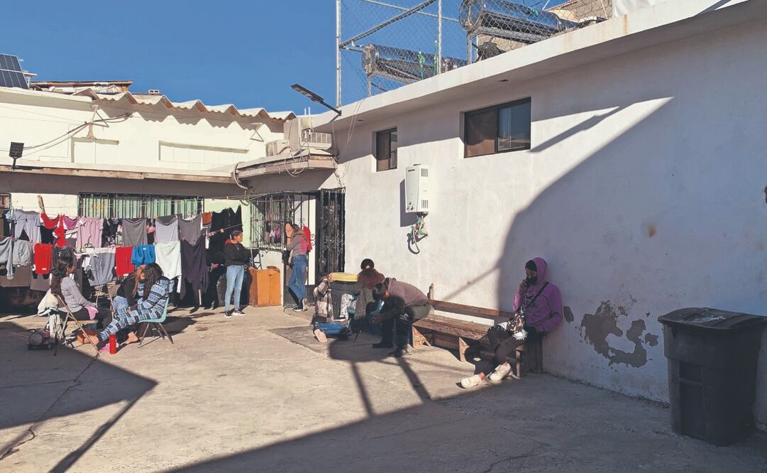 Albergues en la zona fronteriza alistan ante probable deportación masiva tras llegada de Trump a la presidencia de EU en 15 días. Archivo El Universal