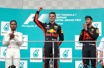 Max Verstappen se lleva el Gran Premio de Malasia