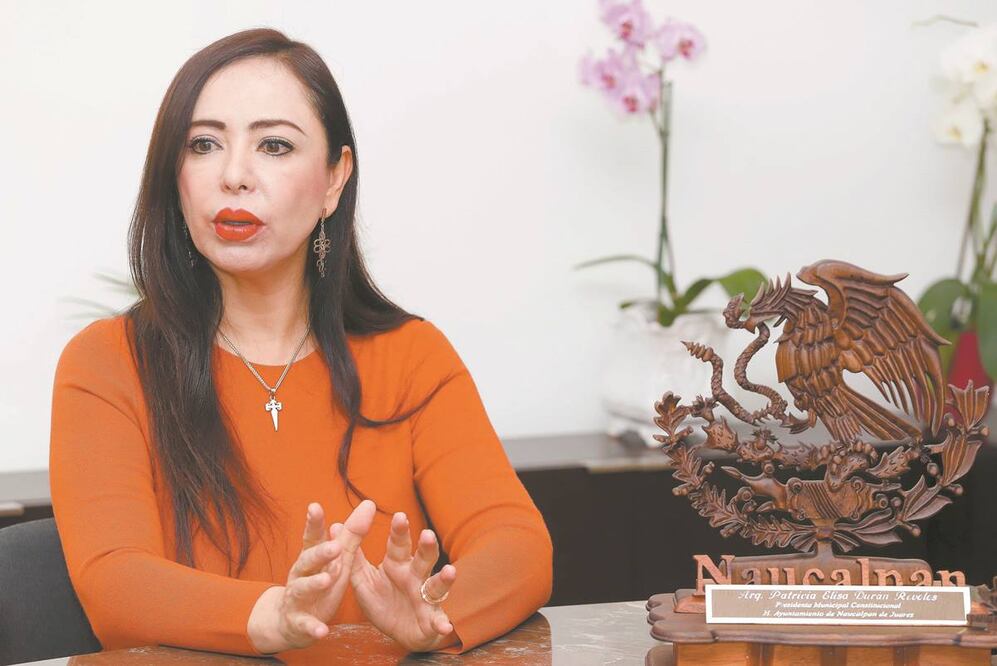 Patricia Durán Reveles, alcaldesa de Naucalpan. Foto/BERENICE FREGOSO. EL UNIVERSAL