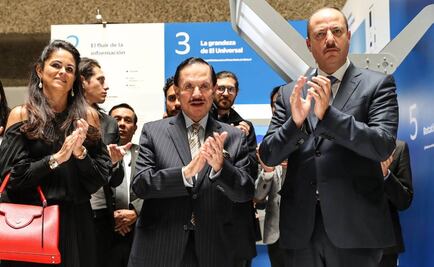 Inauguran exposición "100 años en la vida de EL UNIVERSAL"