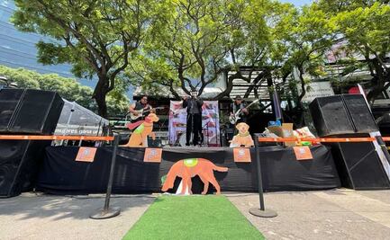 ¿Quieres adoptar un perrito? El Metro promueve adopción de lomitos en la Glorieta de los Insurgentes con festival musical