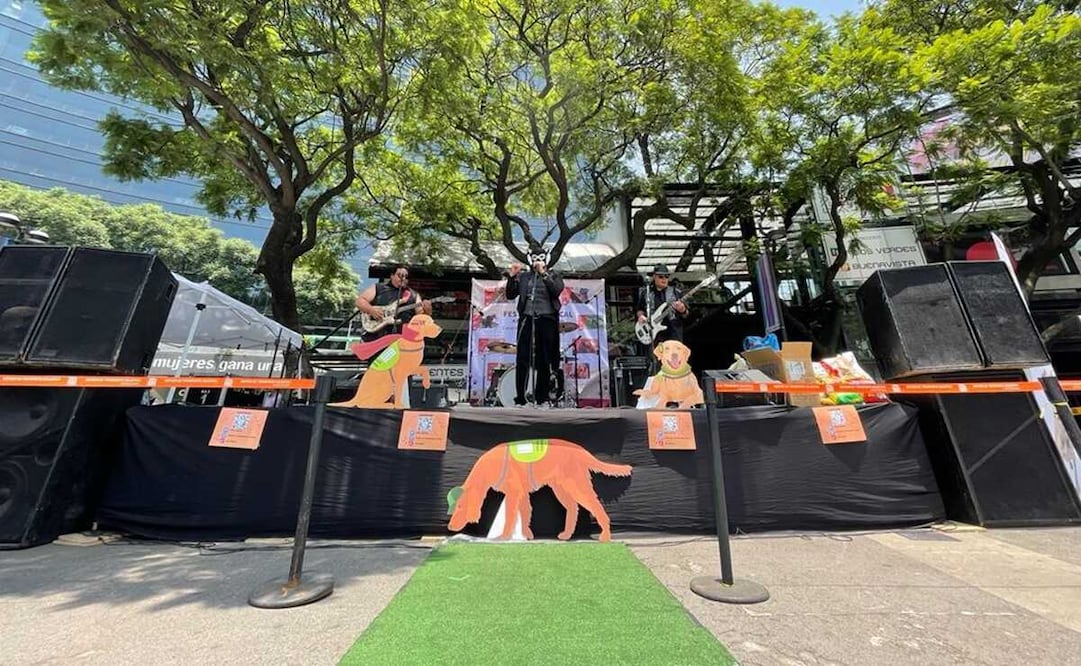 El festival cuenta con la presencia de tres perritos, quienes asistirán como embajadores del CTC a promover la adopción. Foto: Especial 