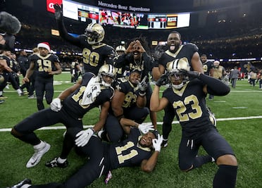 Saints vence a Falcons y aseguran playoffs