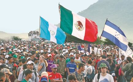 11 mil 500 migrantes centroamericanos integraron las tres caravanas: CNDH