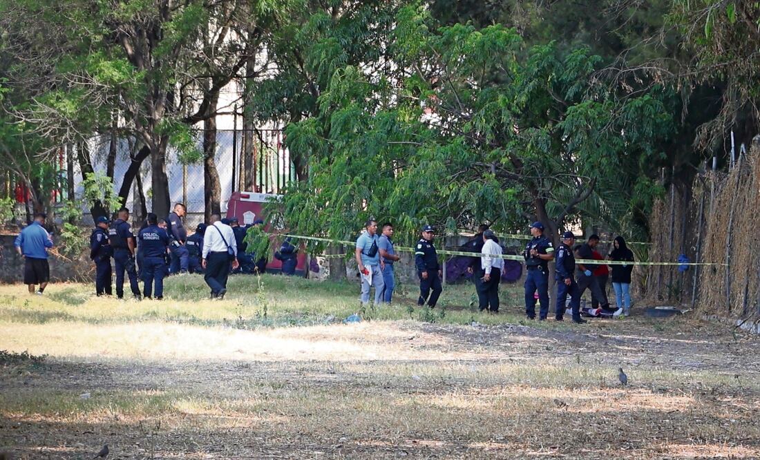 El cuerpo de la adolescente fue encontrado en el deportivo Caracoles por personas que hacían ejercicio. Foto: Ivan Montaño | El Universal