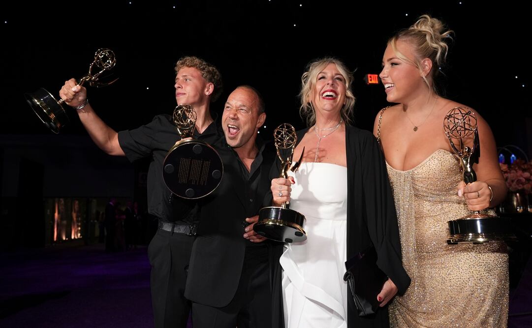 "Adolescence" se convirtió en la gran ganadora de la noche. Foto: AP.