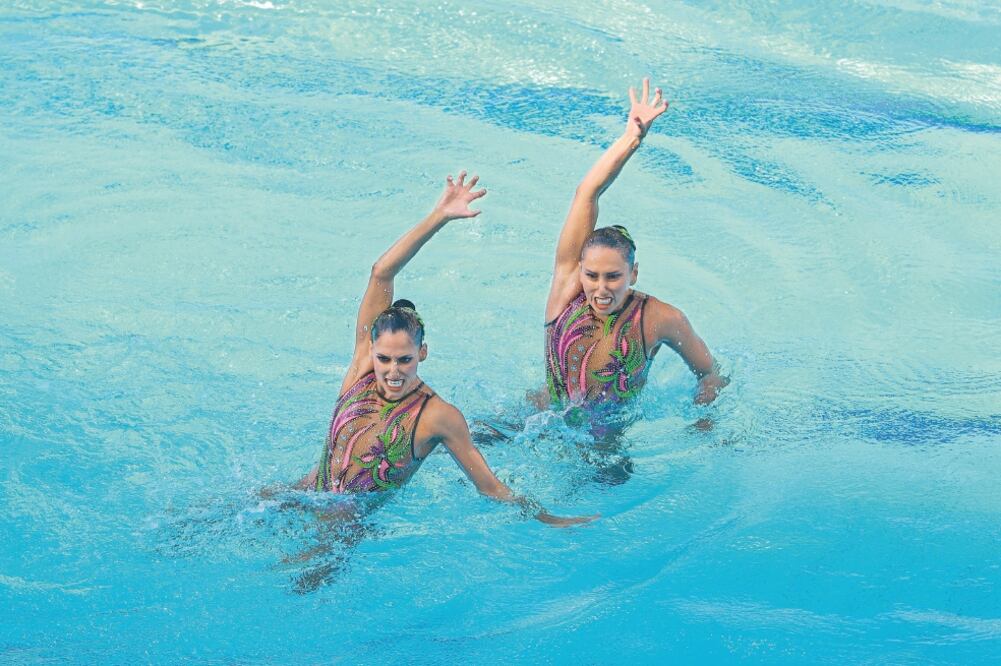 Nuria y Karem, entre las mexicanas que participarán en Budapest (FRANCISCO ESTRADA. JAM MEDIA)