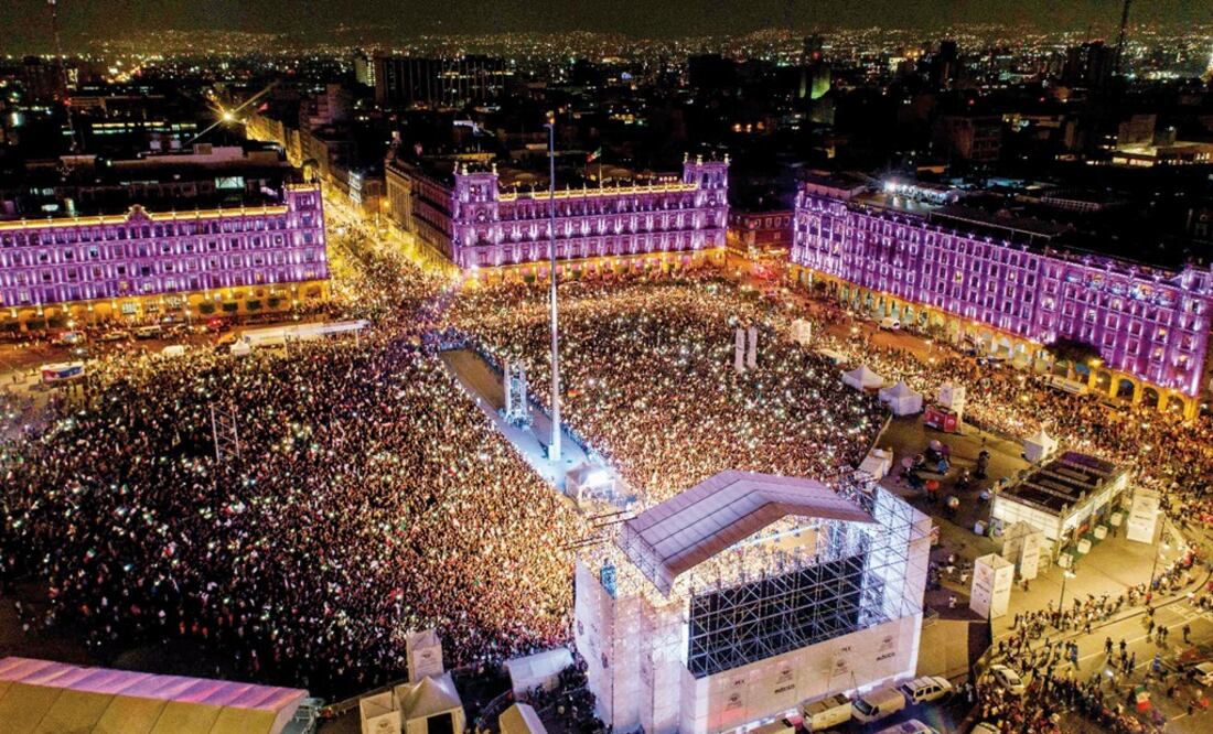 On July 1, 2018, López Obrador won Mexico's presidential election - Photo: Mario Vázquez/EL UNIVERSAL