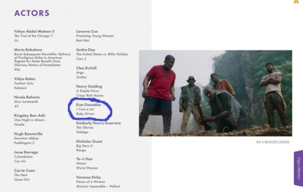 Eiza González y Luis Gerardo Méndez decidirán en los Oscar