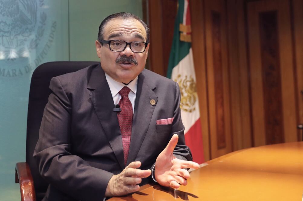 Jorge Carlos Ramírez, presidente de la Cámara de Diputados, recordó que el PEF 2018 debe avalarse el 15 de noviembre (ARCHIVO EL UNIVERSAL)