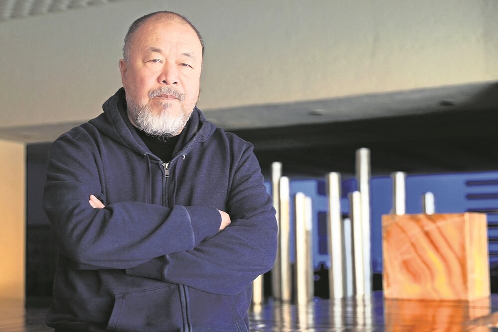 Ai Weiwei during his latest visit to Mexico City – Photo: Juan Carlos Reyes/EL UNIVERSAL