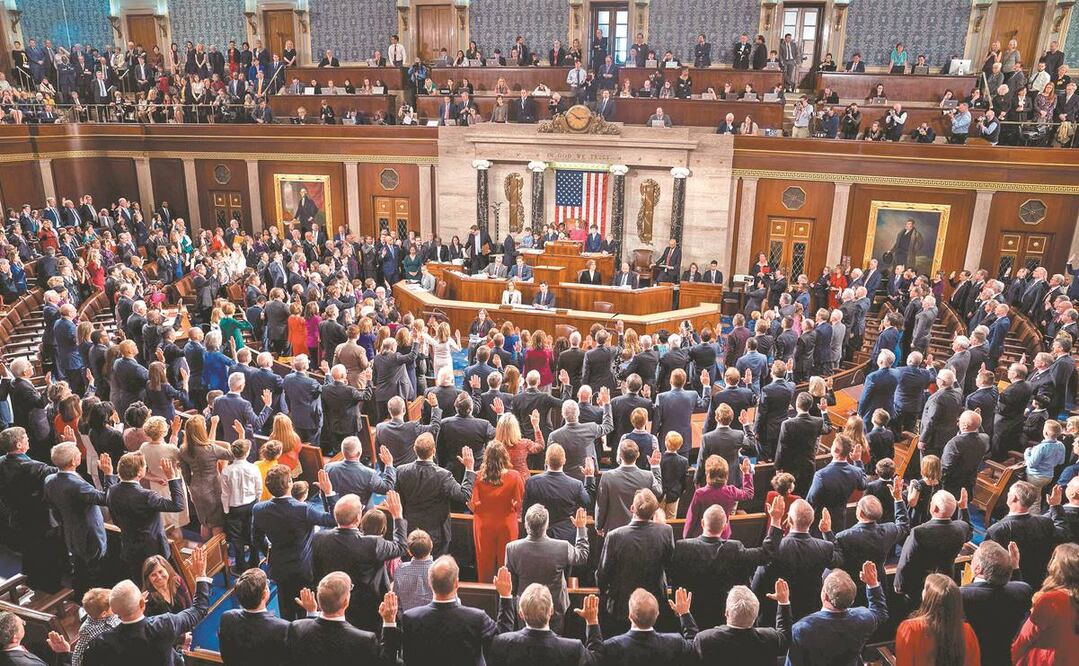 El Senado de Estados Unidos cuenta con 100 asientos; en las elecciones pasadas los republicanos ganaron la mayoría. Foto: ARCHIVO EFE