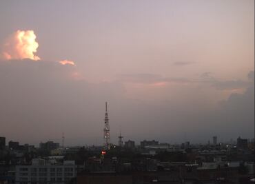 Se espera domingo con cielo parcialmente nublado en la CDMX