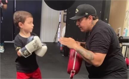 El hijo del Canelo Álvarez ya es entrenado por Eddy Reynoso