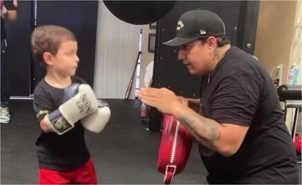 El hijo del Canelo Álvarez ya es entrenado por Eddy Reynoso