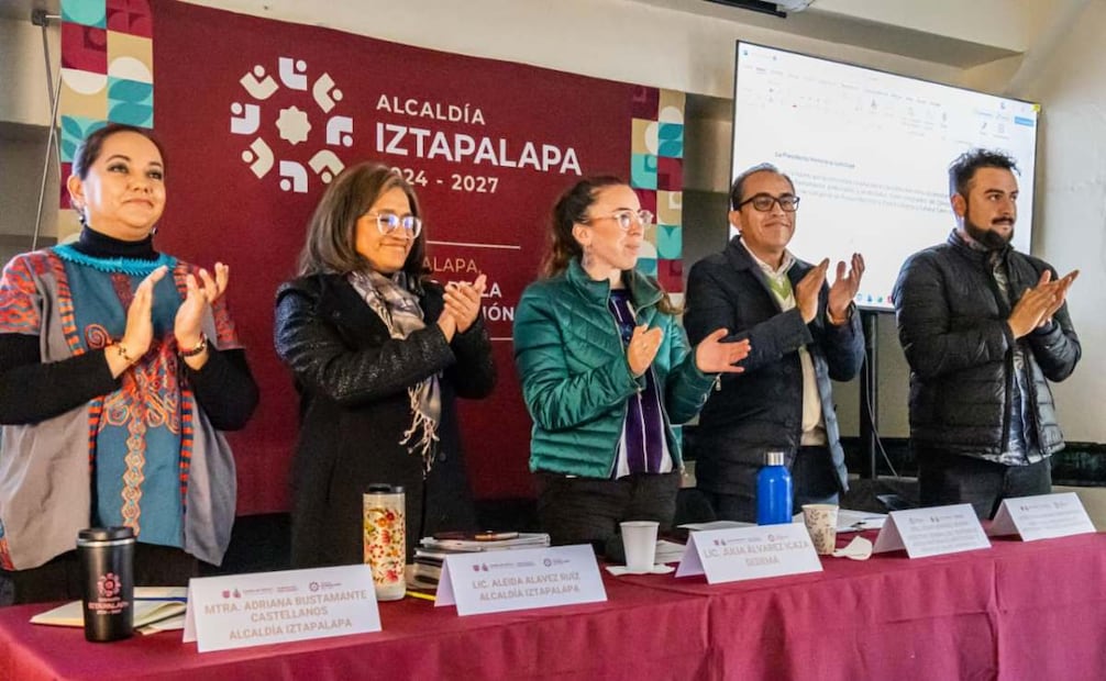 La alcaldía Iztapalapa instaló formalmente el Consejo Rector del Cerro de la Estrella.
Foto: Especial.