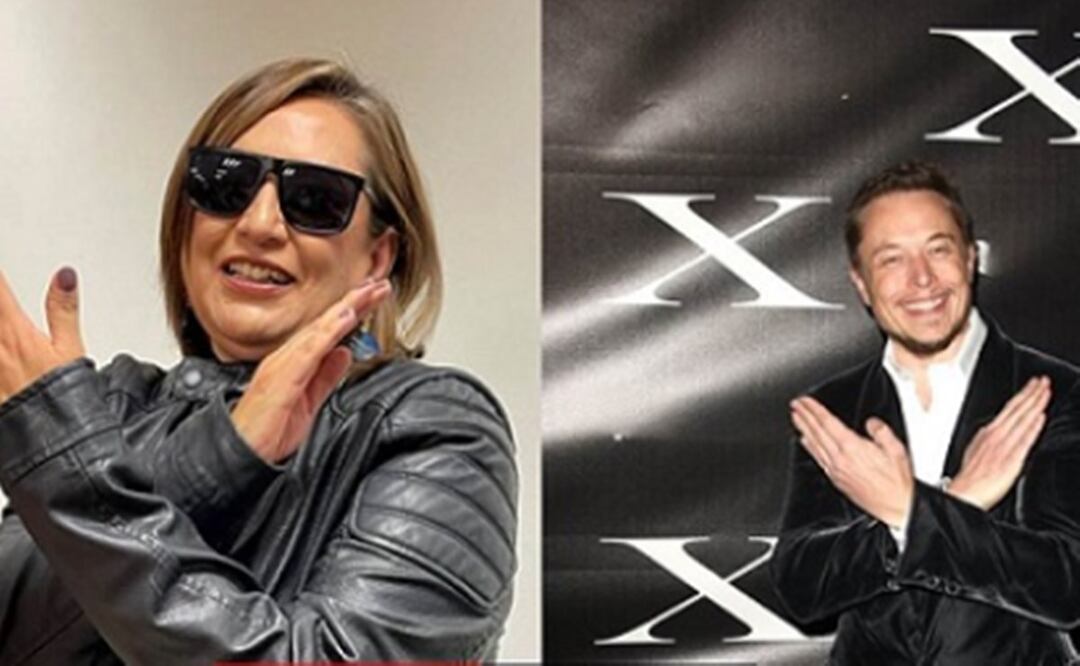 Elon Musk anunció que Twitter cambia de nombre a "X", y los usuarios de la red social recordaron a la senadora Xóchitl Gálvez. / Foto: Tomada de Twitter @betorey039