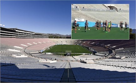 El Tri se entrenó en el Rose Bowl