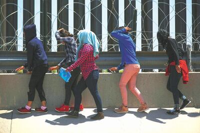 Migrantes desisten en trámite de asilo