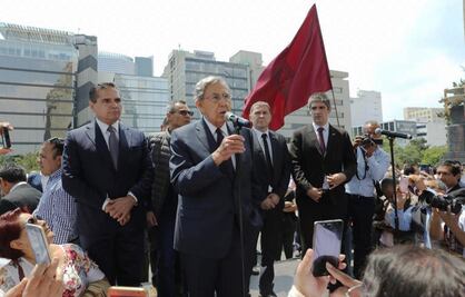 Convoca Aureoles a defender la soberanía del país y el federalismo