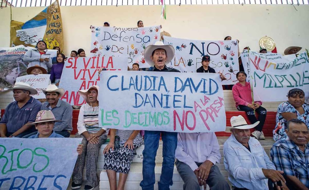 Luego de que se anunció que se retomaría el proyecto Milpillas, el Movimiento en Defensa del Territorio y del Río Atenco ha realizado protestas para pedir que se cancele definitivamente. Foto: Diana Valdez
