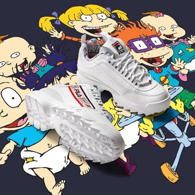 Llegará a México la colección de tenis Rugrats de FILA 