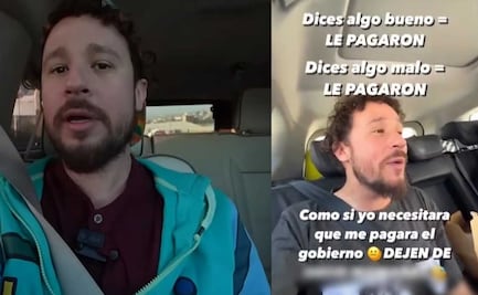 "No me pagaron, yo pagué por volar", Luisito Comunica responde a polémica sobre AIFA