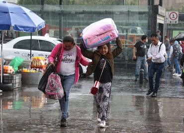 Se esperan lluvias, descargas eléctricas y posible caída de granizo en la CDMX