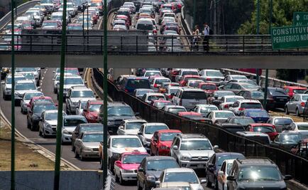 Este viernes no circulan los automóviles con engomado azul