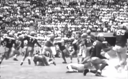 Video: Así fue la inauguración del estadio Olímpico de México, después Estadio Azul